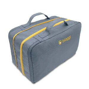 BIAGGI Ultimate Compression Zipcube Gray Yellow Travel Bag